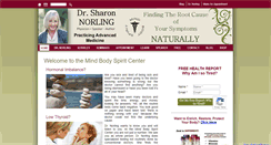 Desktop Screenshot of drsharonnorling.com